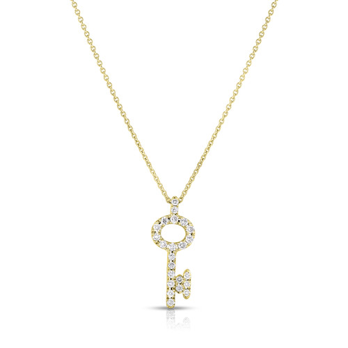 Diamond Key Pendant [JNPEN1082]