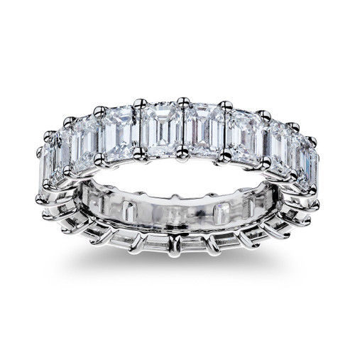 Emerald Cut Diamond Eternity Band [1WETR1484]