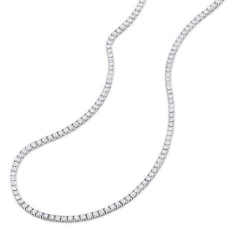 Uniform Diamond Line Necklace, 5.64 [JNLIN0027]