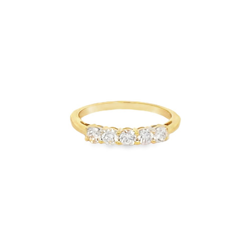 Five Stone Diamond Band [JRBND0835]
