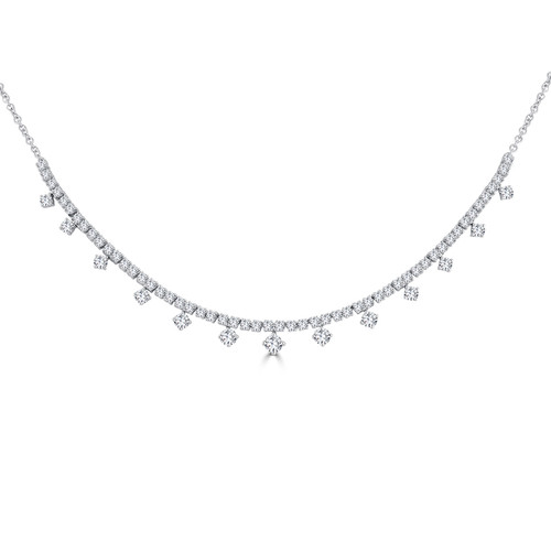 Diamond Drop Necklace [JNOTH0997]