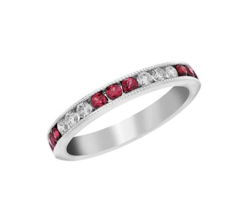 Ring with Rubies and Diamonds [JRBND0696]