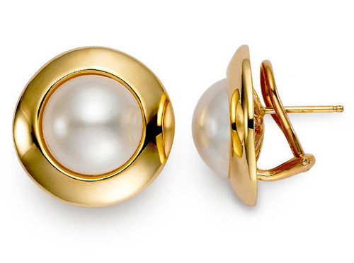Mabe Pearl Earrings [2ECPX1613]