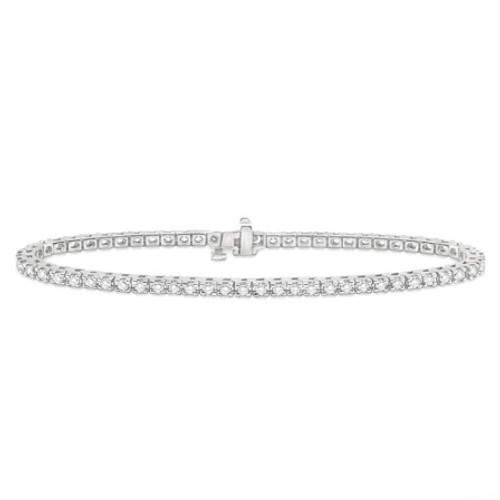 Diamond Line Bracelet, 2.97 [JBLIN0194]