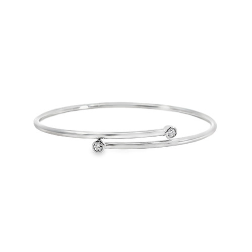 Flexible Diamond Bangle Bracelet [JBBAC0644]