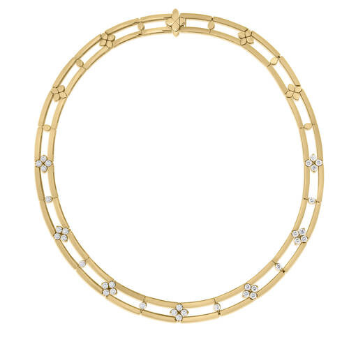 Love in Verona Diamond Collar Necklace [JNOTH1034]