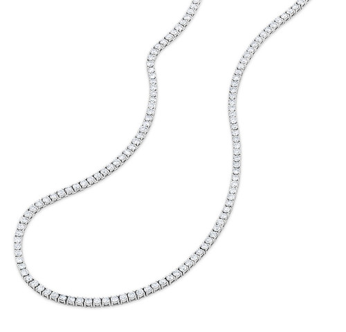 Uniform Diamond Line Necklace, 9.02 [JNLIN0009]