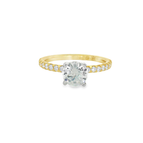 Diamond Semi-Mounting Ring [1MSOL6091]