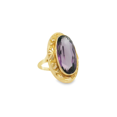 Estate Vintage Amethyst Ring [2XESJ2425]