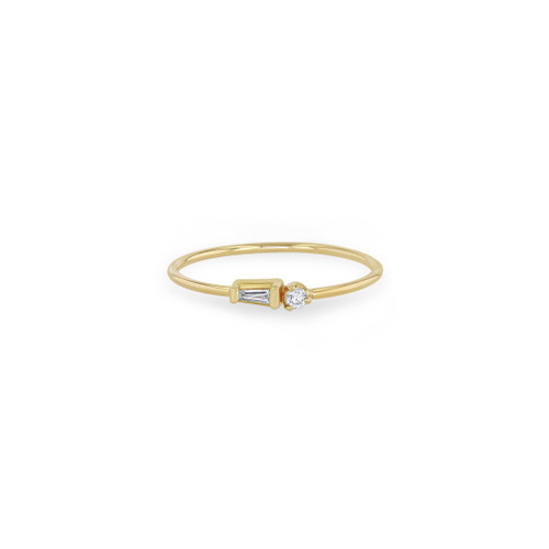 Two Stone Diamond Ring [JROTH1719]