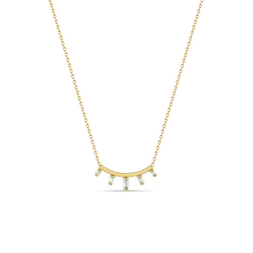 Diamond Bar Necklace [JNOTH1235]