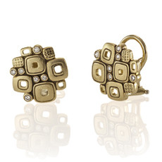 Little Windows Diamond Earrings [JESTD0849]