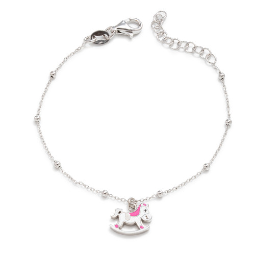 Rocking Unicorn Charm Bracelet [JBOTH1890]