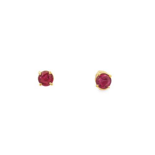 Estate Ruby Stud Earrings [JESSD0516]