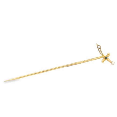 Estate Vintage Sword Stick Pin [JAPNB0206]