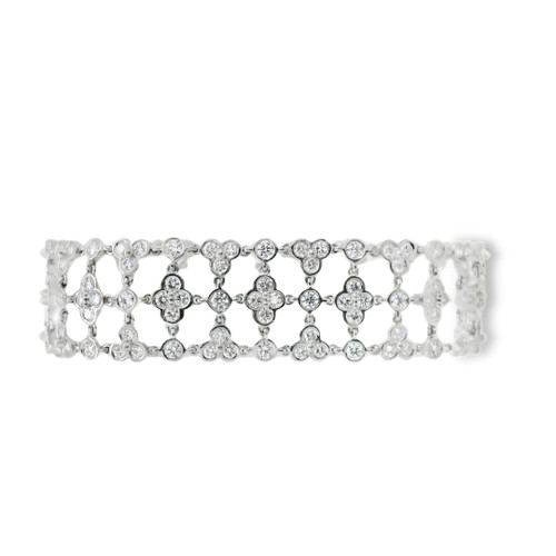 Platinum Lace Diamond Bracelet [JBOTH2019]
