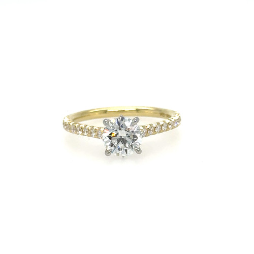 Solitaire Diamond Ring, 1.04 [JRENG0617]