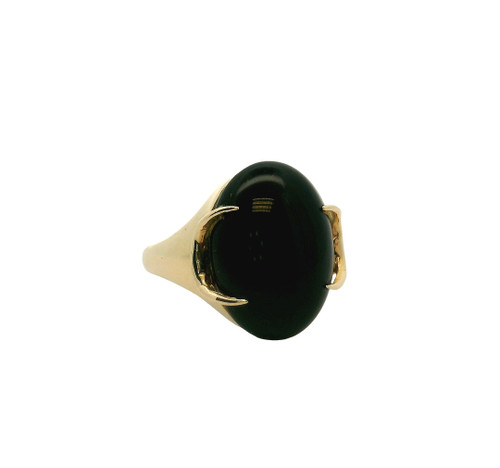 Estate Onyx Cabochon Ring [JROTH2366]