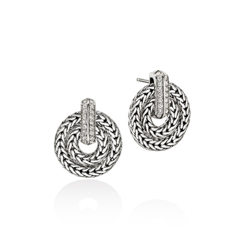 Icon Link Drop Earrings [JEOTH1467]