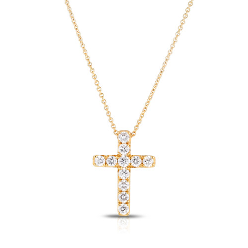 Diamond Cross Pendant [1DCRS0415]