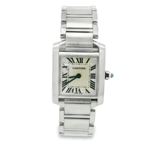 Estate Cartier Tank Francaise Ladies Watch [TPWAT2776]
