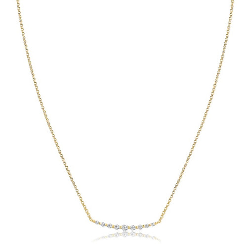 Diamond Bar Necklace [JNOTH1662]