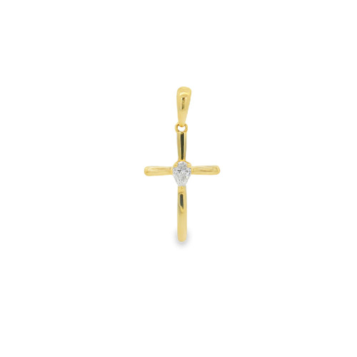 Cross Diamond Pendant [JNPEN2038]