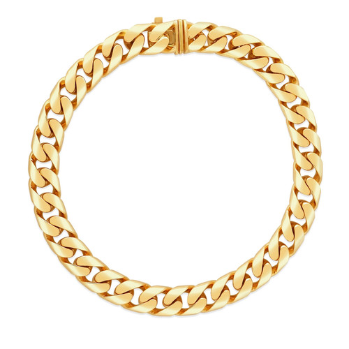 Curb Link Chain Necklace [JBOTH2417]
