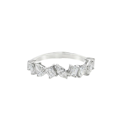 Mixed Cut Diamond Band [JRBND1460]