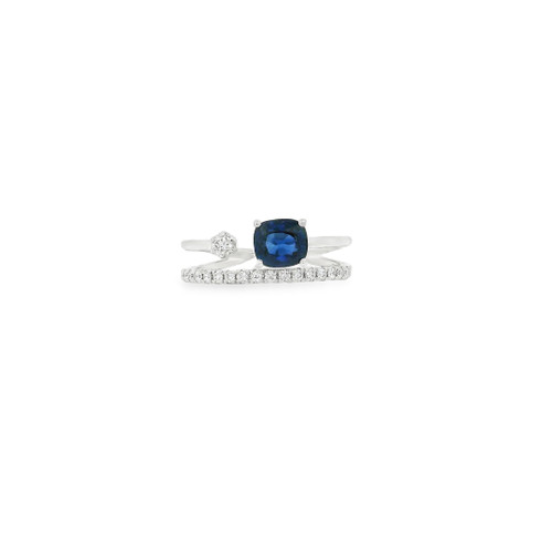 Sapphire and Diamond Ring [JROTH2658]
