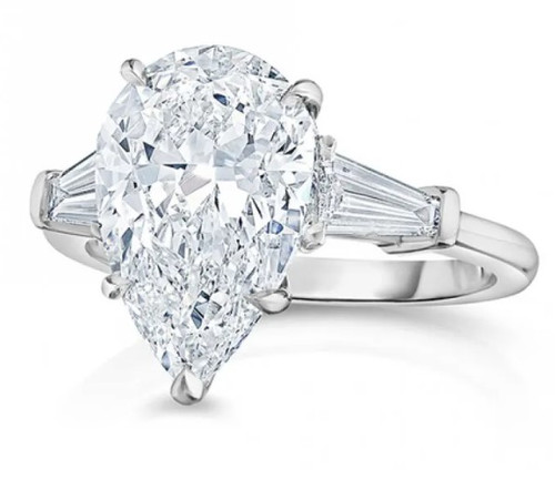 Pear Shape Diamond Ring [JRENG0163]