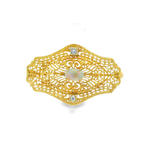 Estate Opal Brooch [JAPNB0268]