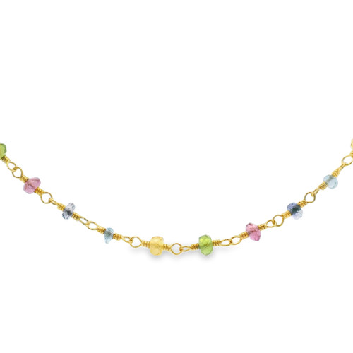 Estate Temple St. Clair Karina Multigem Necklace [JNOTH1837]