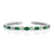 Emerald and Diamond Bracelet [1BEDX0280]