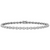 Floral Diamond Line Bracelet [1BHOF0045]