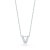Tiny Treasure Diamond Letter V  .05ctw [1DFAD3042]