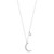 Moon and Star Pave Diamond Pendant [1DFAD3687]