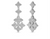 Princess Flower Diamond Earrings [1EADX4795]