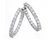 In & Out Diamond Hoop Earrings [1EAHP0196]