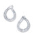 Diamond Hoop Earrings [1EAHP0708]