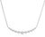 Diamond Curve Necklace [1NADX2500]