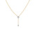 Diamond Lariat Necklace [1NADX2534]