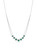 Emerald and Diamond Necklace [1NEDX0083]