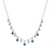 Sapphire and Diamond Necklace [1NSDX0252]
