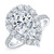 Pear Diamond Halo Engagement Ring, 1.52 GIA [1SENG1084]