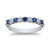 Lux Bond & Green Sapphire and Diamond Ring [1WSDX0588]