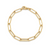 Paperclip Link Bracelet [2BAG52040]