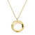 Classico Mini Wavy Circle Necklace [2DAGX0667]