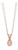Morganite and Diamond Pendant in 14K Rose Gold [2DGMD0847]