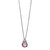 Gemstone and Diamond Pendant [2DGMD0882]